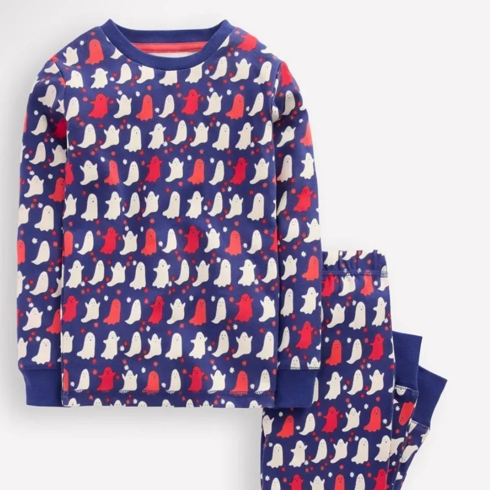NWT Mini Boden Snug Glow-in-the-dark Pajamas